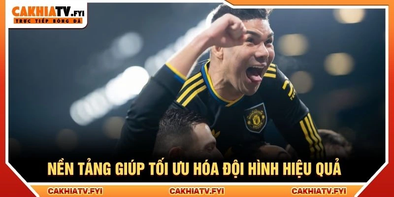 Nền tảng giúp tối ưu hóa đội hình hiệu quả